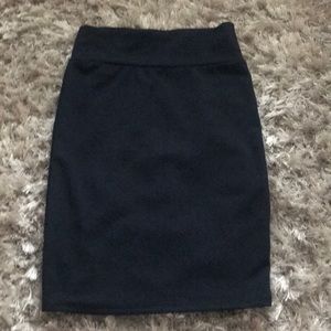 LulaRoe black pencil skirt